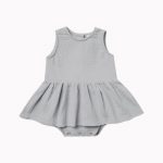 Pelele con Faldita Azul Pastel